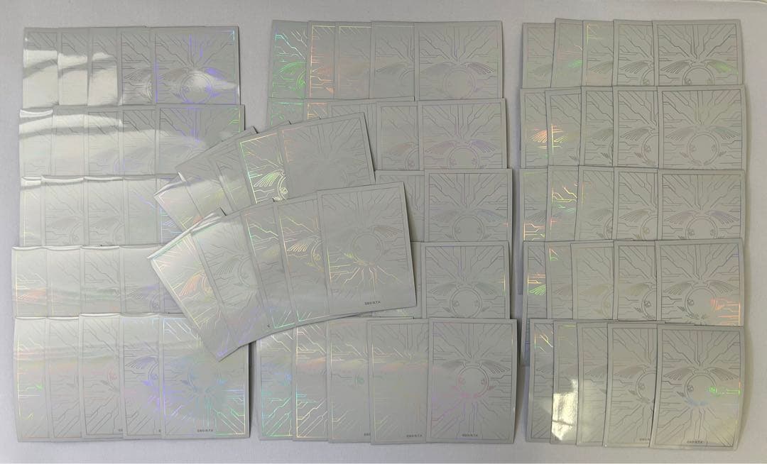 02)遊戯王 竜の紋章 スリーブ白 85枚