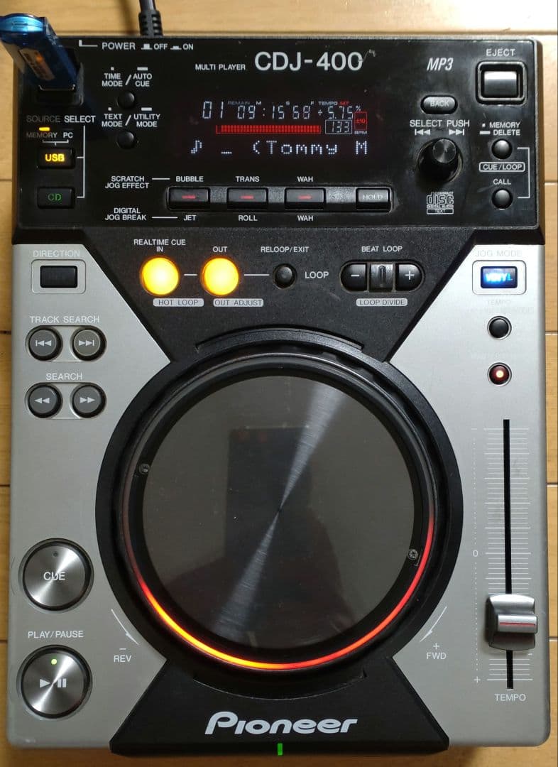 Pioneer CDJ-400　動作確認済み　送料込み　CDJ