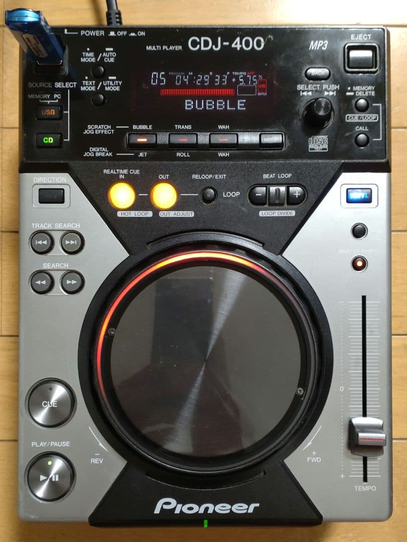 Pioneer CDJ-400　動作確認済み　送料込み　CDJ