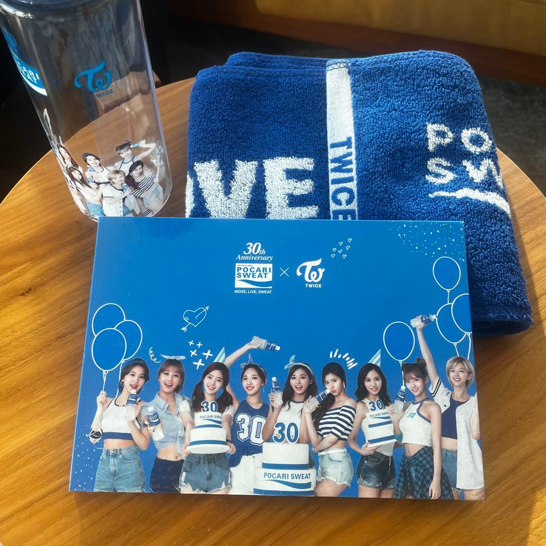 TWICE Pocari Sweat 三点セット