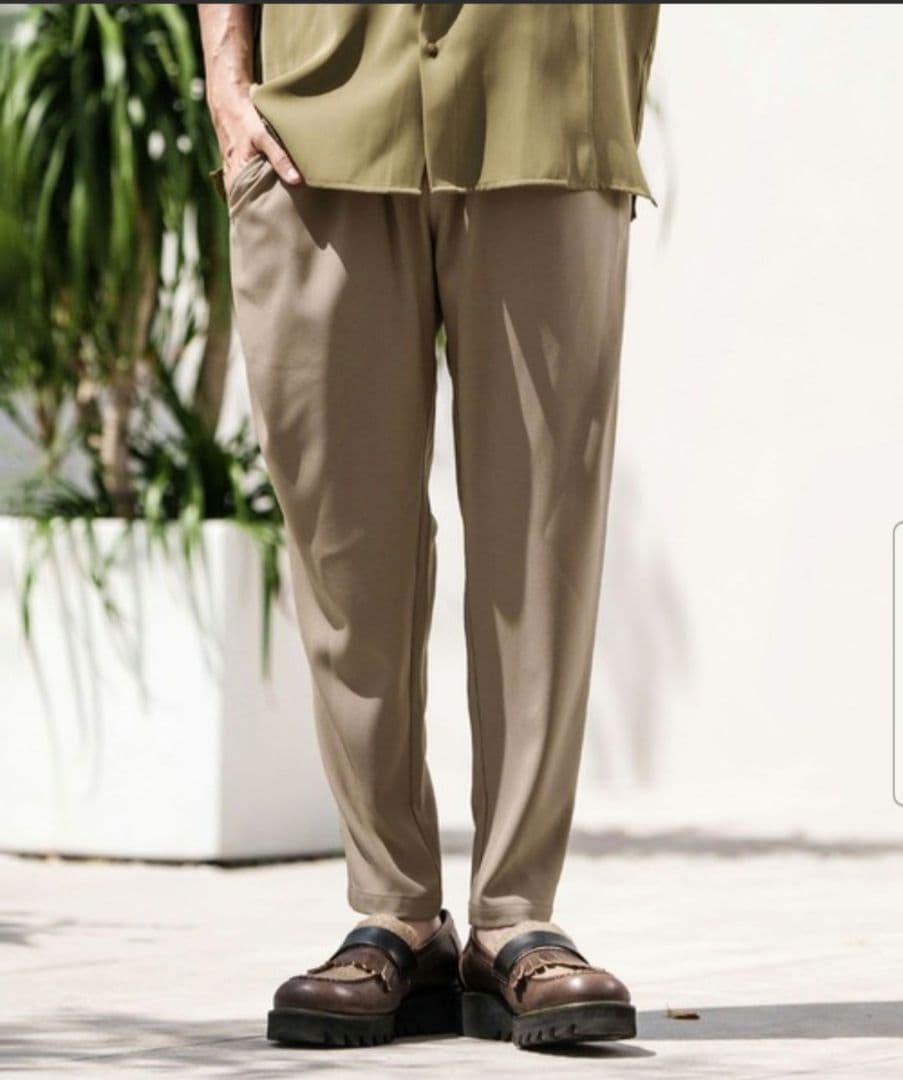 THR様　CAMBIO サルエルテーパードパンツ