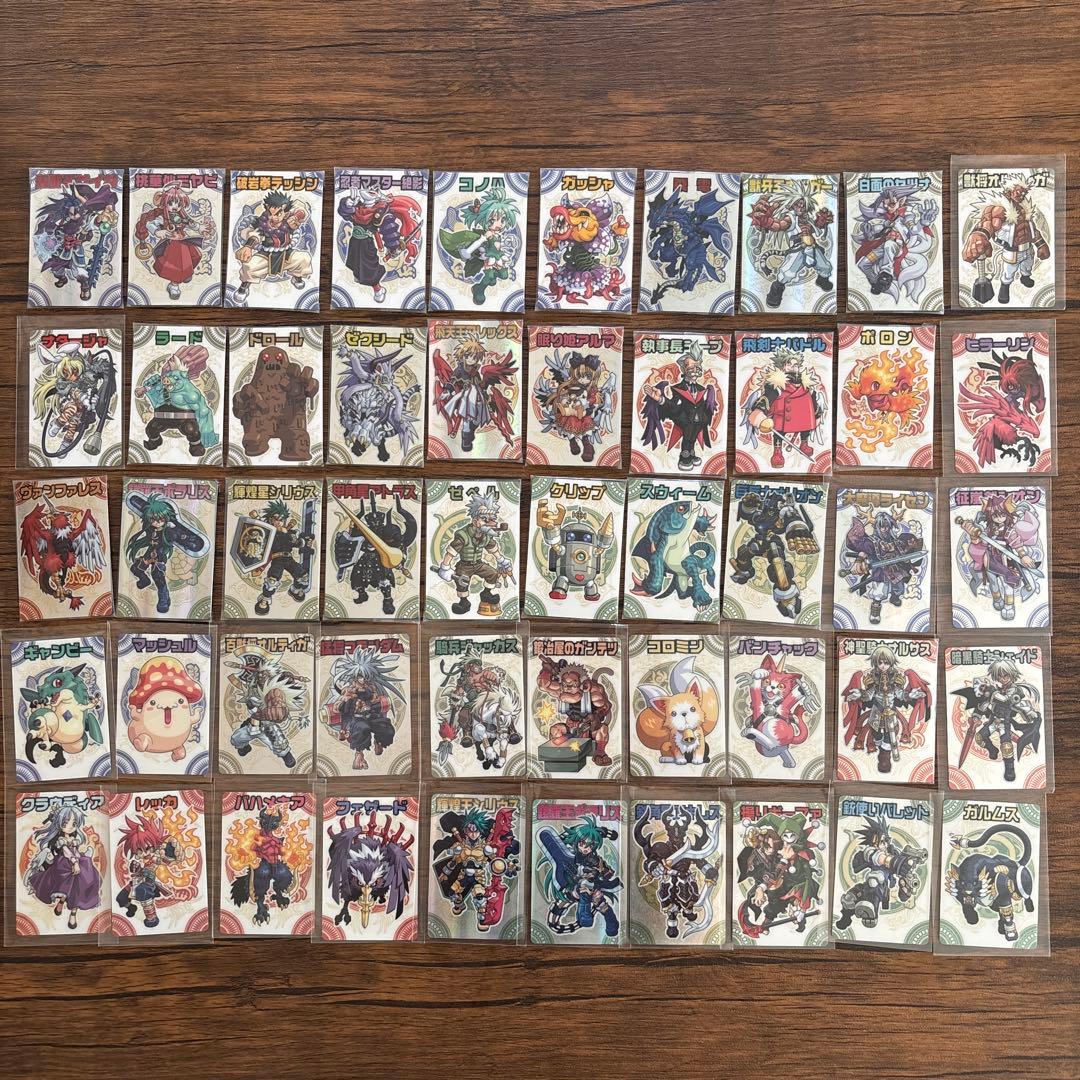 森羅万象チョコカード　350枚　まとめ売り　開封済みあり