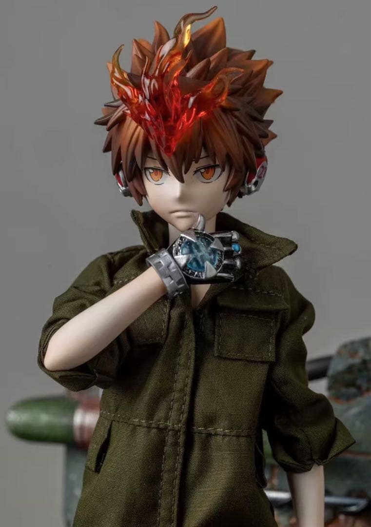 家庭教師ヒットマンREBORN! 沢田綱吉 ガレージキット ガレキ スタチュー⑥