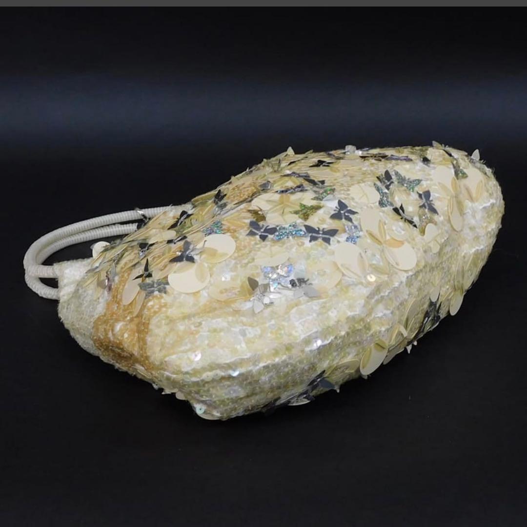 希少　アンテプリマ ワイヤーバッグ　スパンコール　蝶