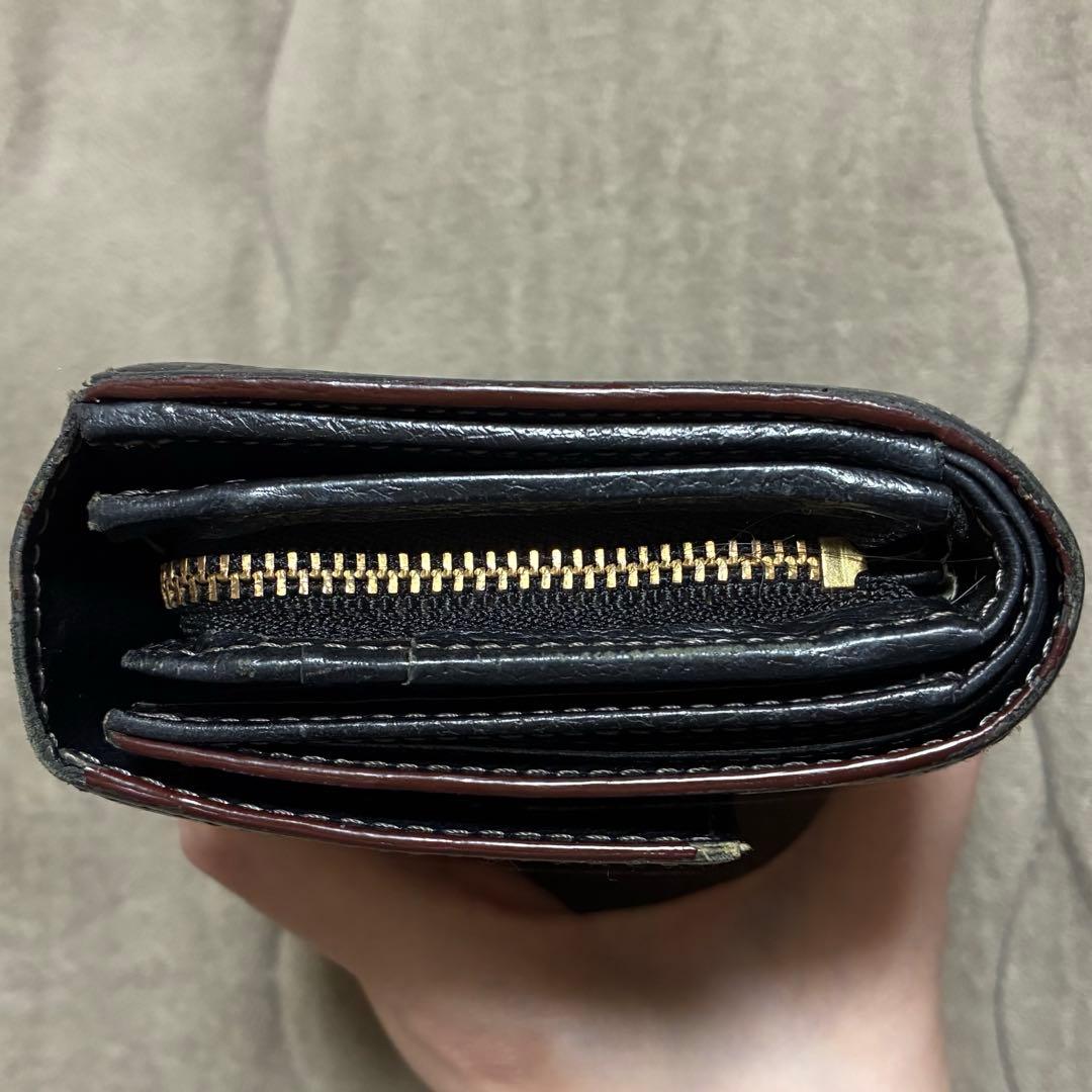 【VivienneWestwood】ヴィヴィアンウエストウッド三つ折り財布・黒