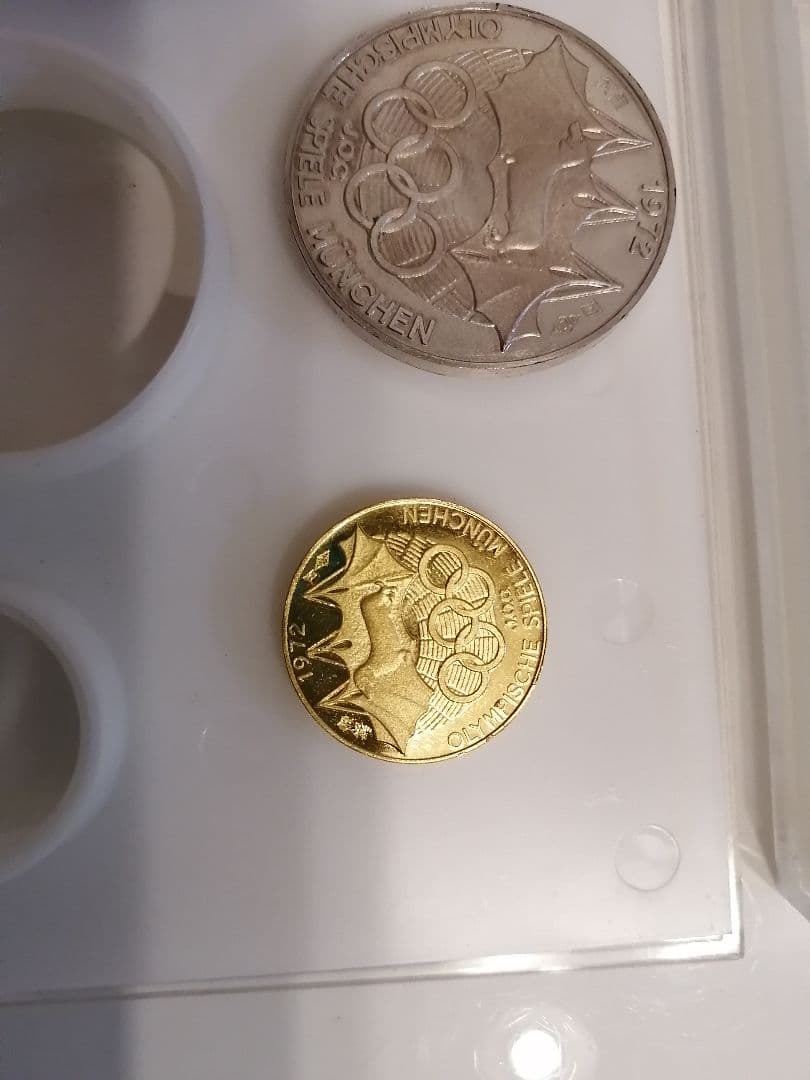 専用 1972年第20回ミュンヘンオリンピック 公式参加メダル 金・銀・銅