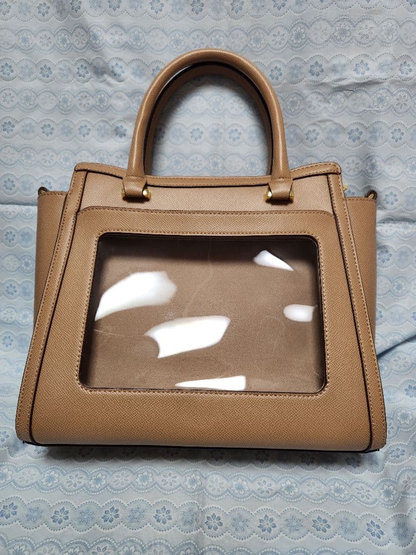 MARSLY マーズリー フラップバッグ mocha beige 痛バッグ 痛バ