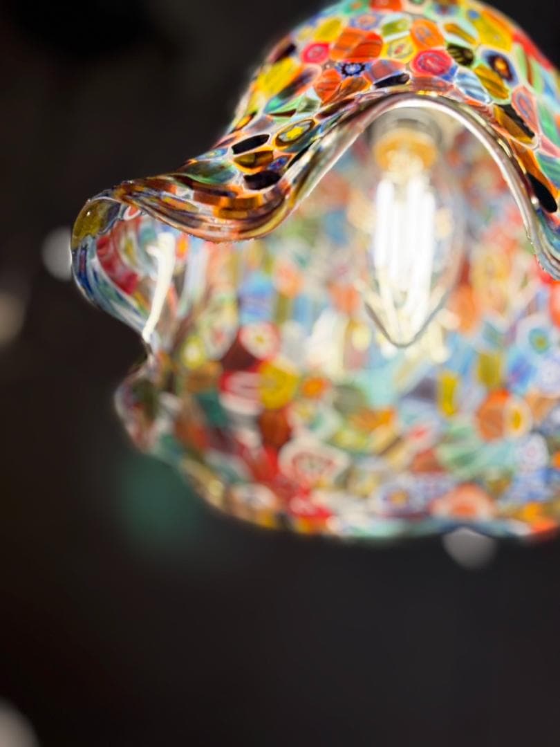 ムラーノ / ガラスペンダントライト / 伝統工芸品 / W190㎜