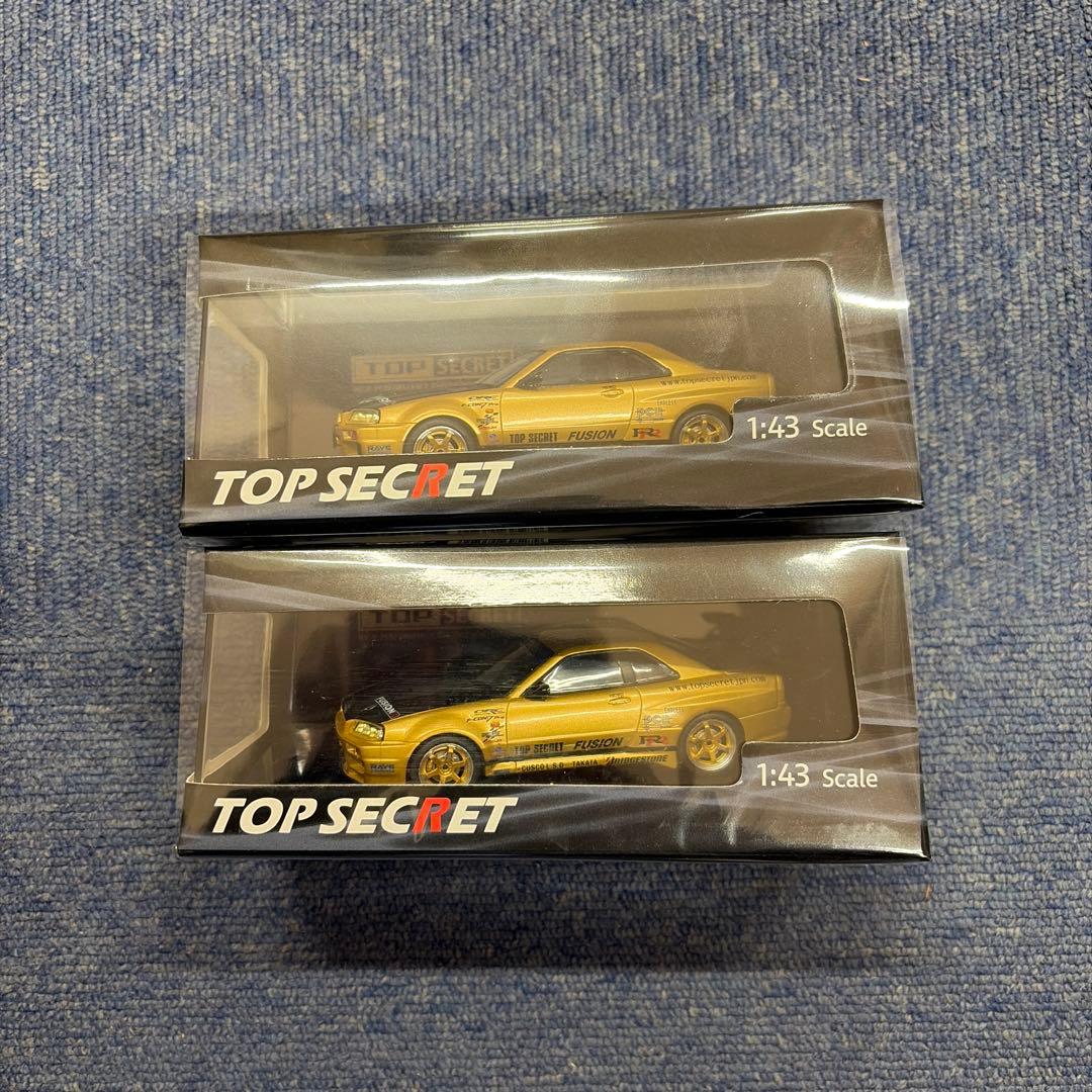 東京オートサロン 限定 FUSION-RR top secret 34 2台