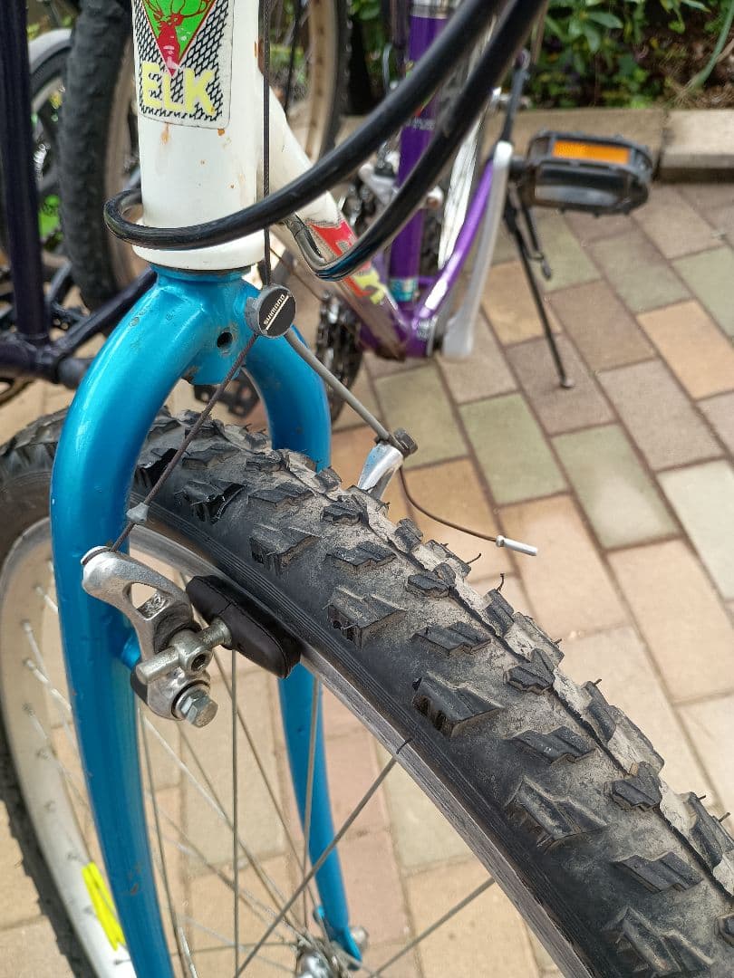 モノ好き様限定　マウンテンバイク26 3✕6段　ホワイトパープル狭山市引き取り