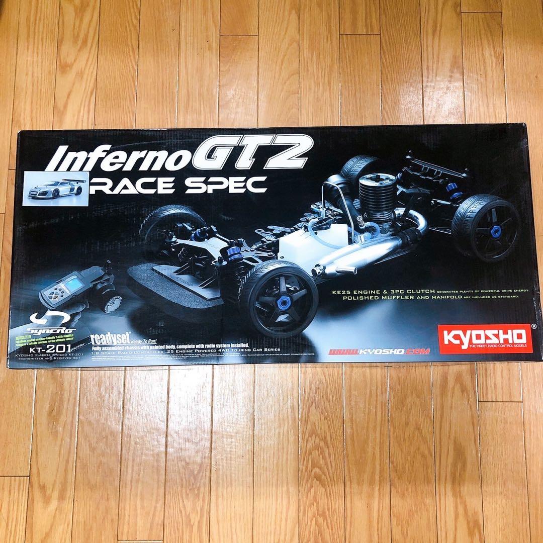 京商 インファーノGT2 RACE SPEC アウディ R8 LMS セット