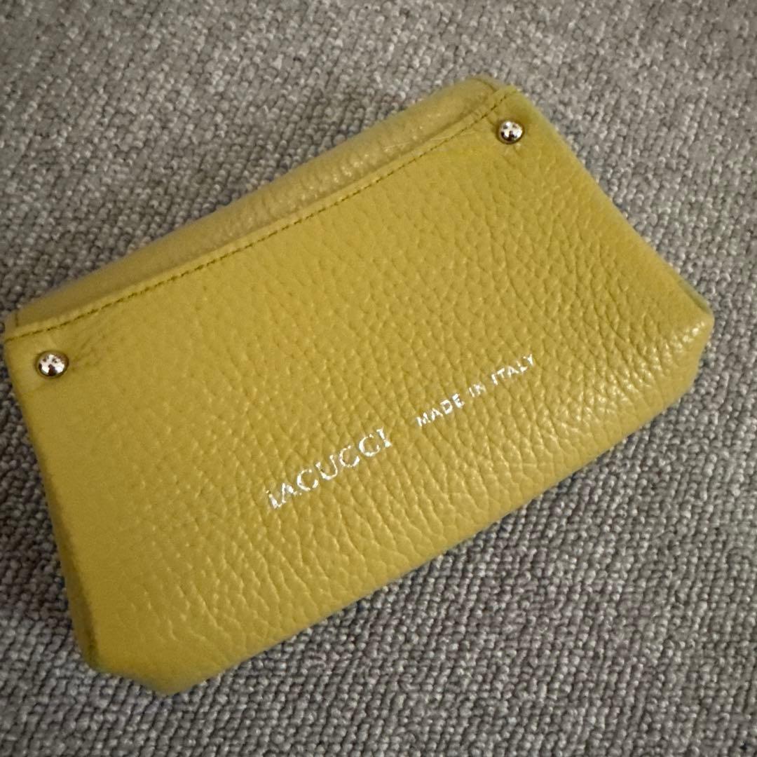 期間限定値下げ【新品未使用】IACUCCI イエロー 財布