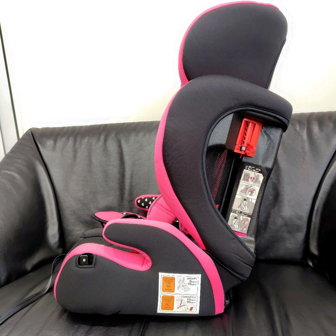 美品　HG ミニーマウス チャイルドシート ピンク 西松屋 限定　廃盤　可愛い