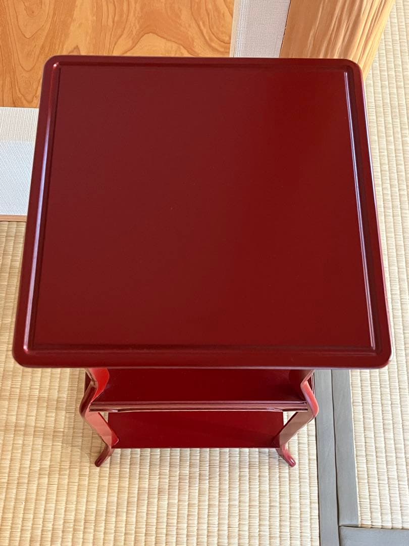 抗州棚　方円流　飾棚　煎茶