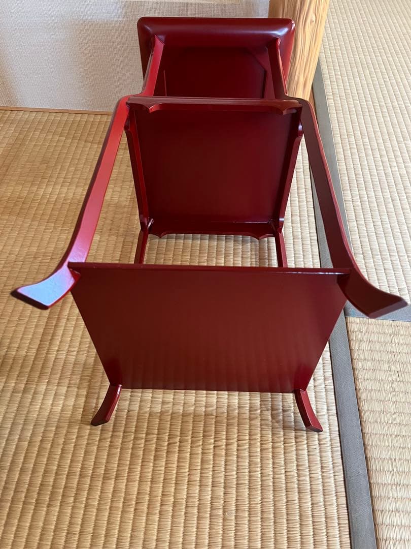 抗州棚　方円流　飾棚　煎茶