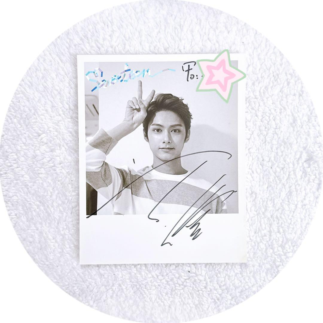 ジュン Love&letter 直筆サイン入り ポストカード