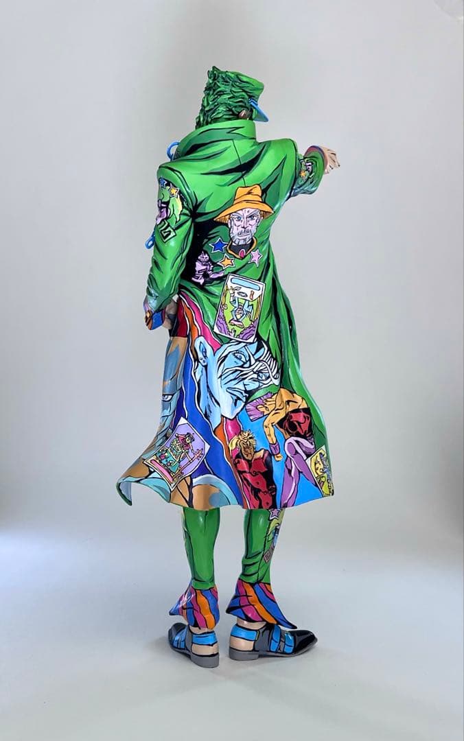 ジョジョの奇妙な冒険 SMSP 空条承太郎 フィギュア リペイント 二次元塗装