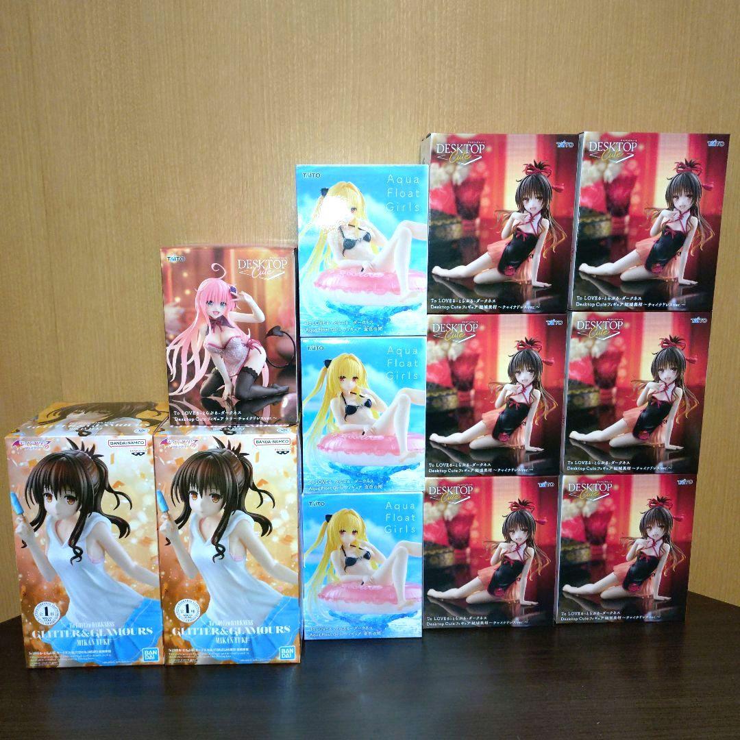 美少女フィギュアまとめ売り　ToLOVEる　美柑　ヤミ　ララ