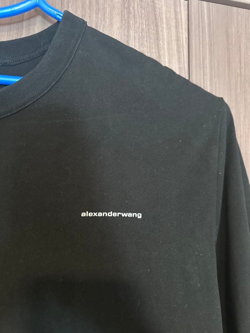alexanderwang ブラック 長袖Tシャツ