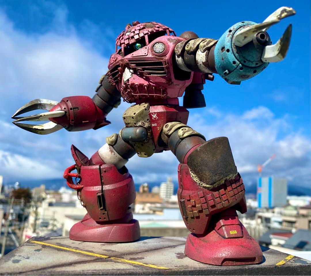 ガンプラ MG 1/100 MSM-07S シャア専用 ズゴック　完成品