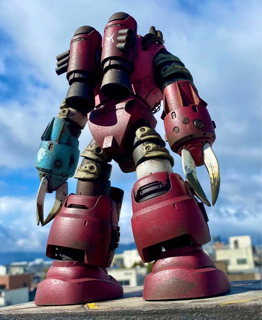 ガンプラ MG 1/100 MSM-07S シャア専用 ズゴック　完成品