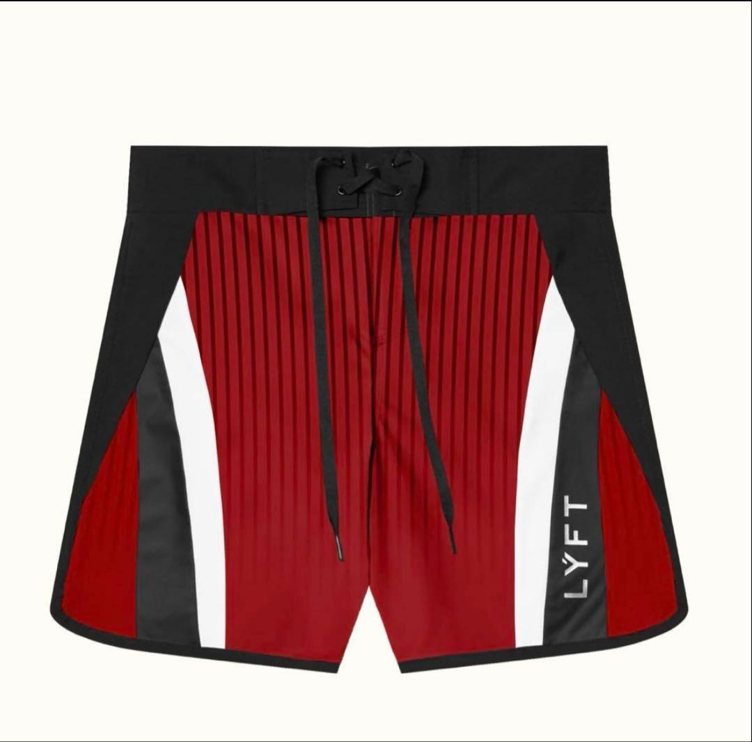 LYFT ボードショーツ サーフショーツ 水着 ショートパンツ XS