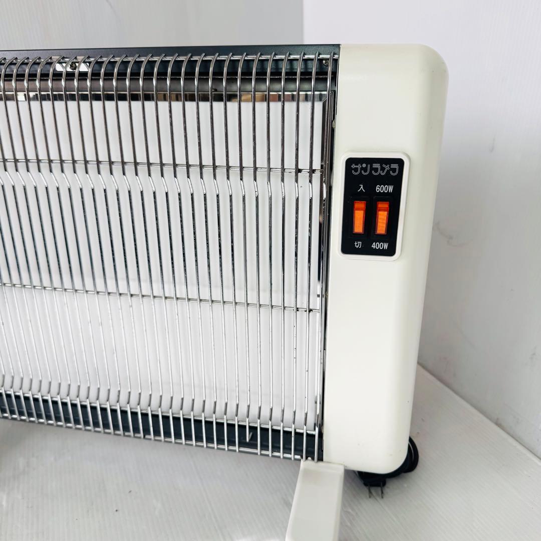 サンラメラ600w電気ヒーターキャスター付き