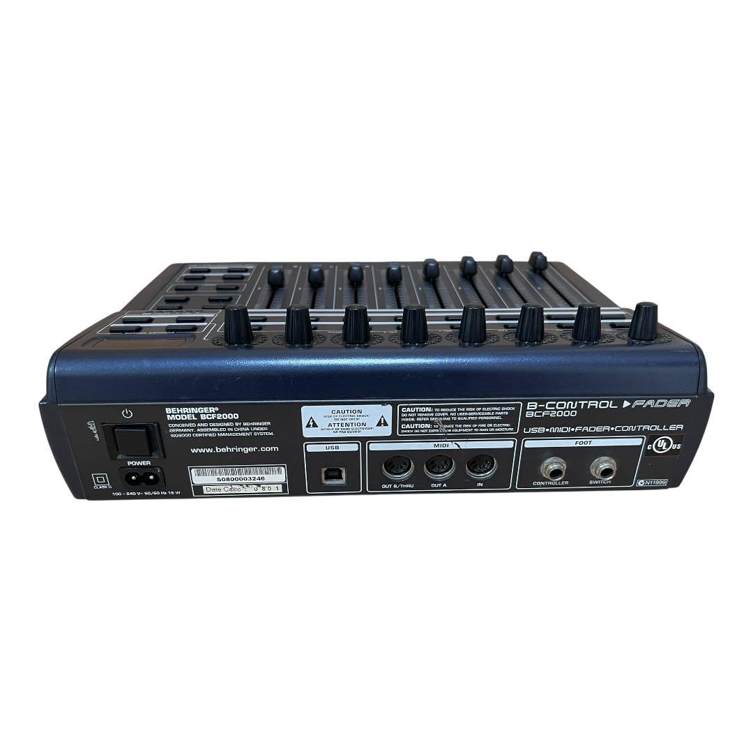 BEHRINGER B-CONTROL FADER BCF2000 動作品