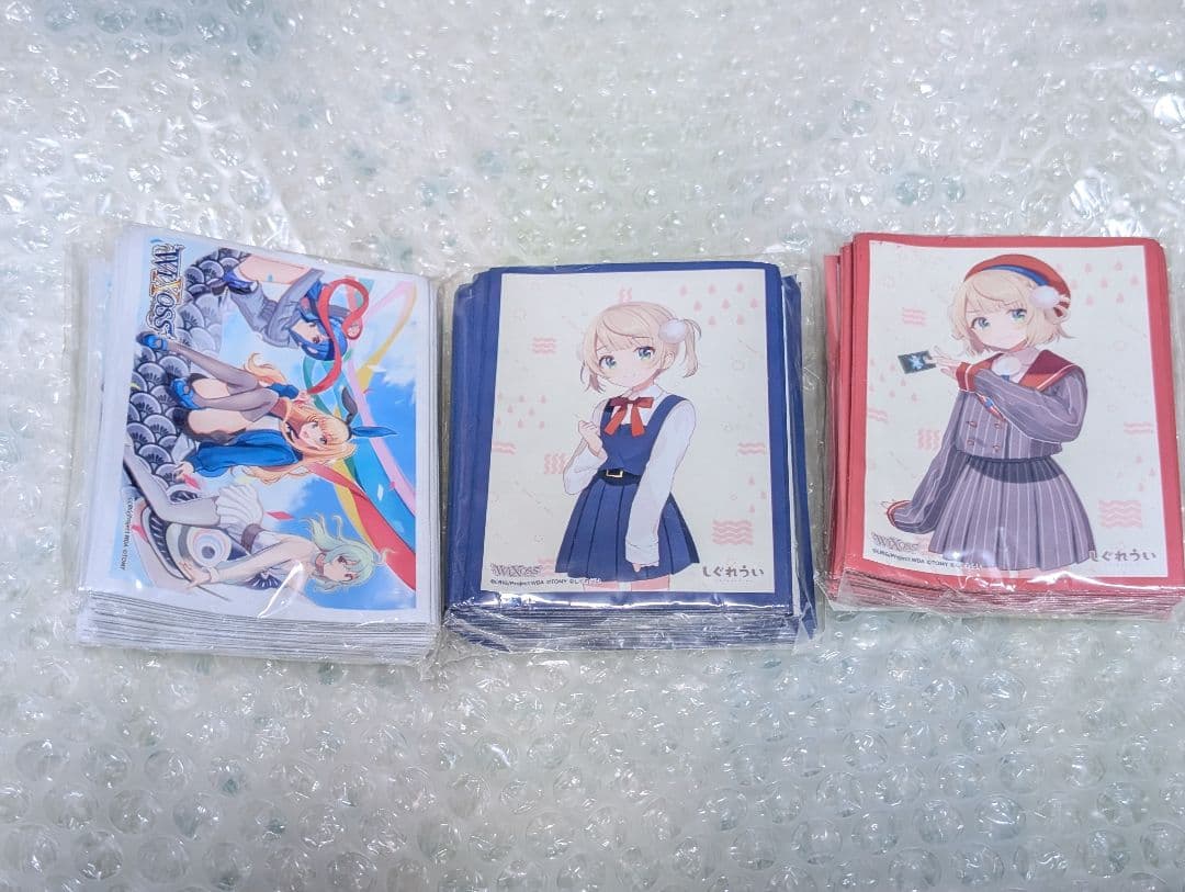 キャラスリーブ　7種　しぐれうい　がおう　シャドバ等