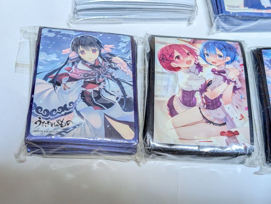 キャラスリーブ　7種　しぐれうい　がおう　シャドバ等