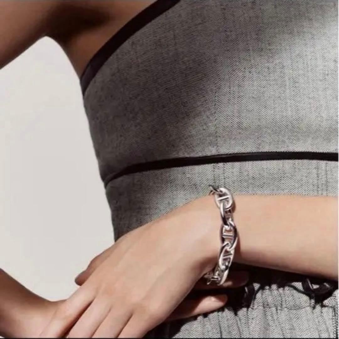 HERMES シェーヌダンクル ブレスレット TGM 12コマ