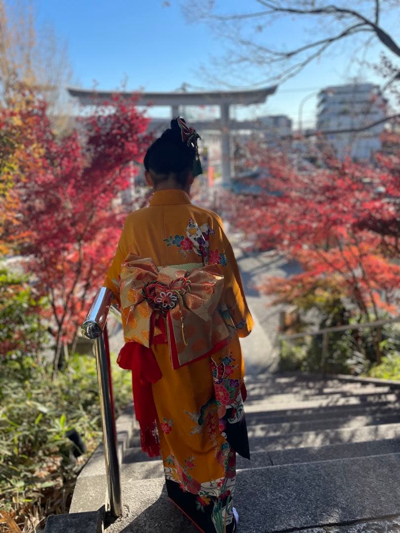 七五三　7歳着物フルセット