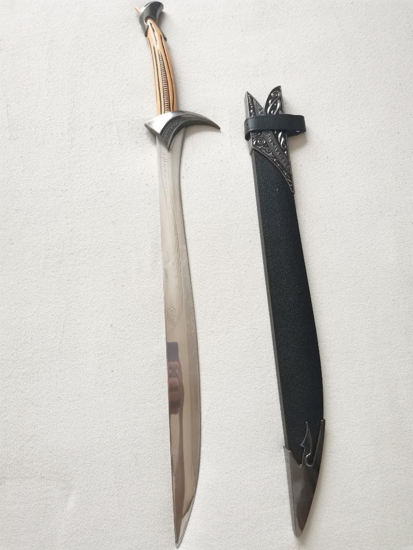 ホビット オルクリスト 金属製 模造刀 西洋剣 美術品 コスプレ