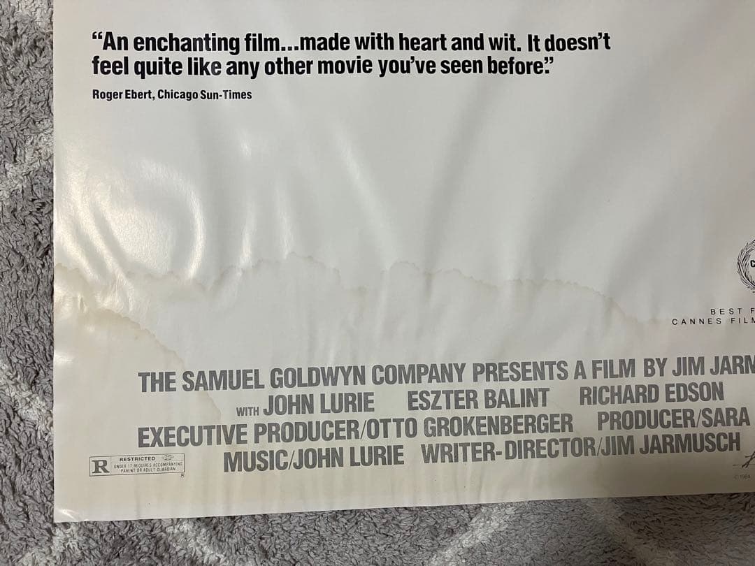 ストレンジャー・ザン・パラダイス　ポスター　102×68cm