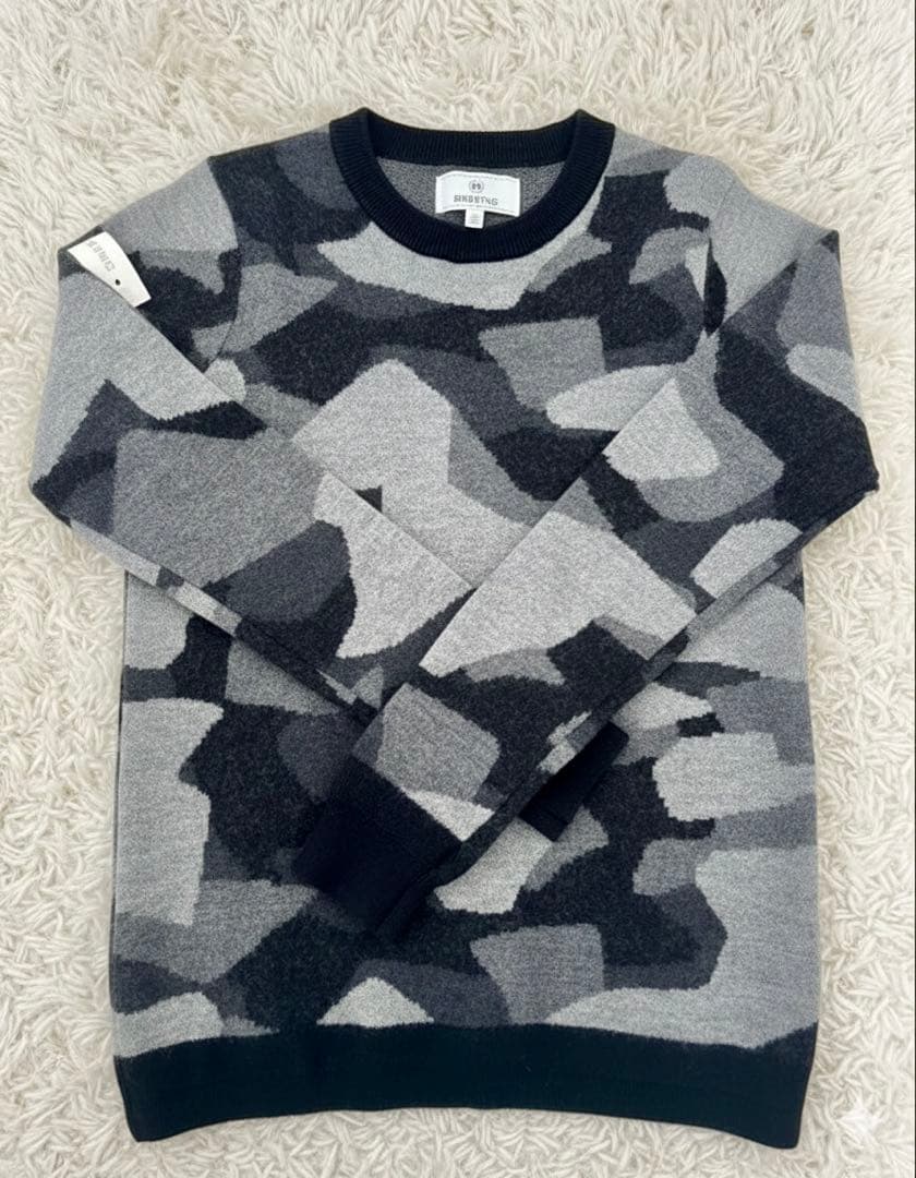 briefingゴルフ　レディースカモフラニット　サイズS