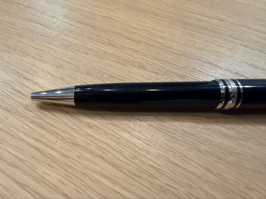 モンブラン マイスターシュテュック ボールペン 黒×シルバー 正規品