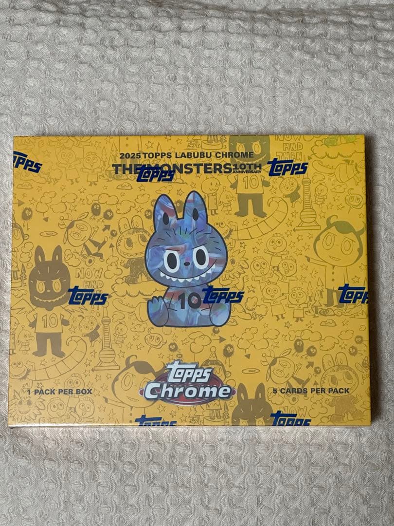 【新品未開封】Topps Chrome Labubu 1BOX