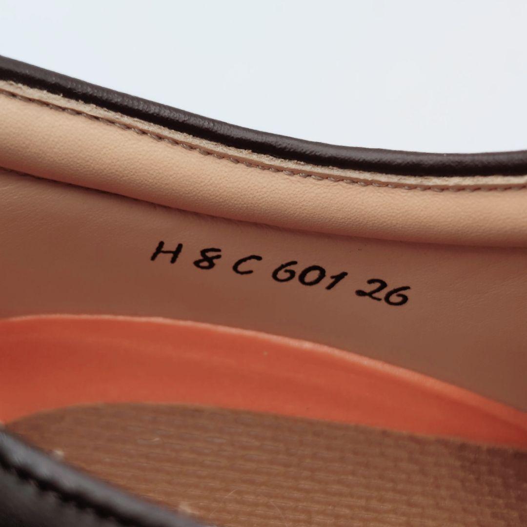 【新品】リーガルウォーカー　Vibram　革靴　ブラウン　26 　幅広　軽量