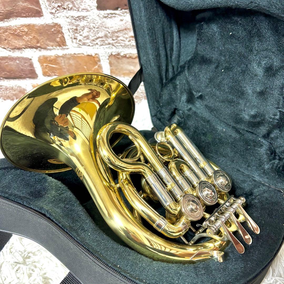 ✨美品✨ J.Michael ポケットホルン PFH-500 ジェイマイケル　金