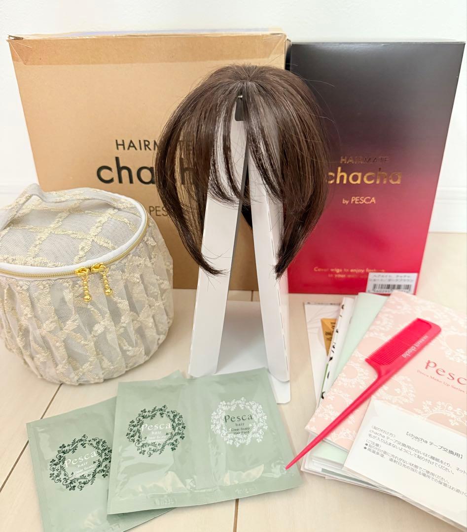 ペスカ ヘアメイト チャチャ chacha ダークブラウン ショート