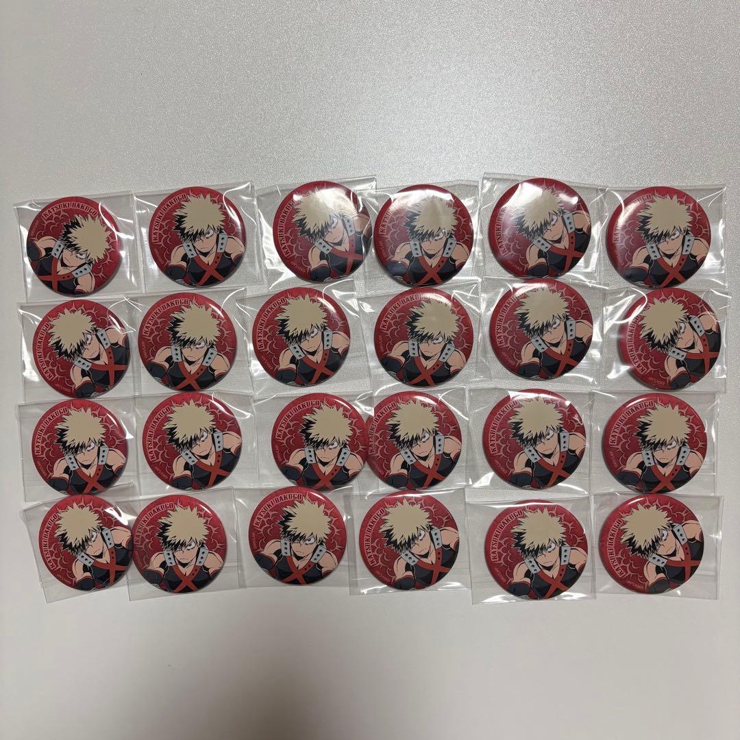 ショウワノート 爆豪勝己 POMMOP 缶バッジ 24個セット