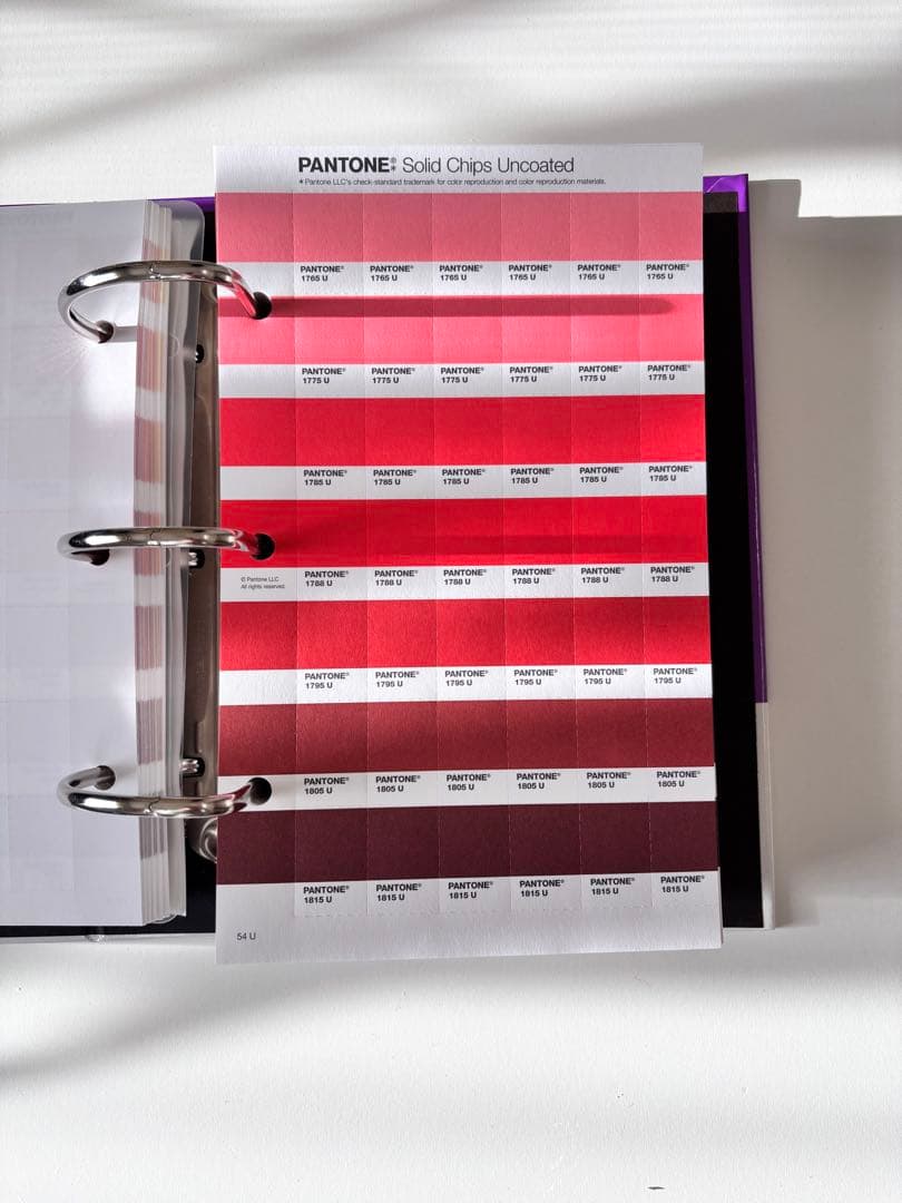【正規品】PANTONE Solid Chips Uncoated 色見本帳