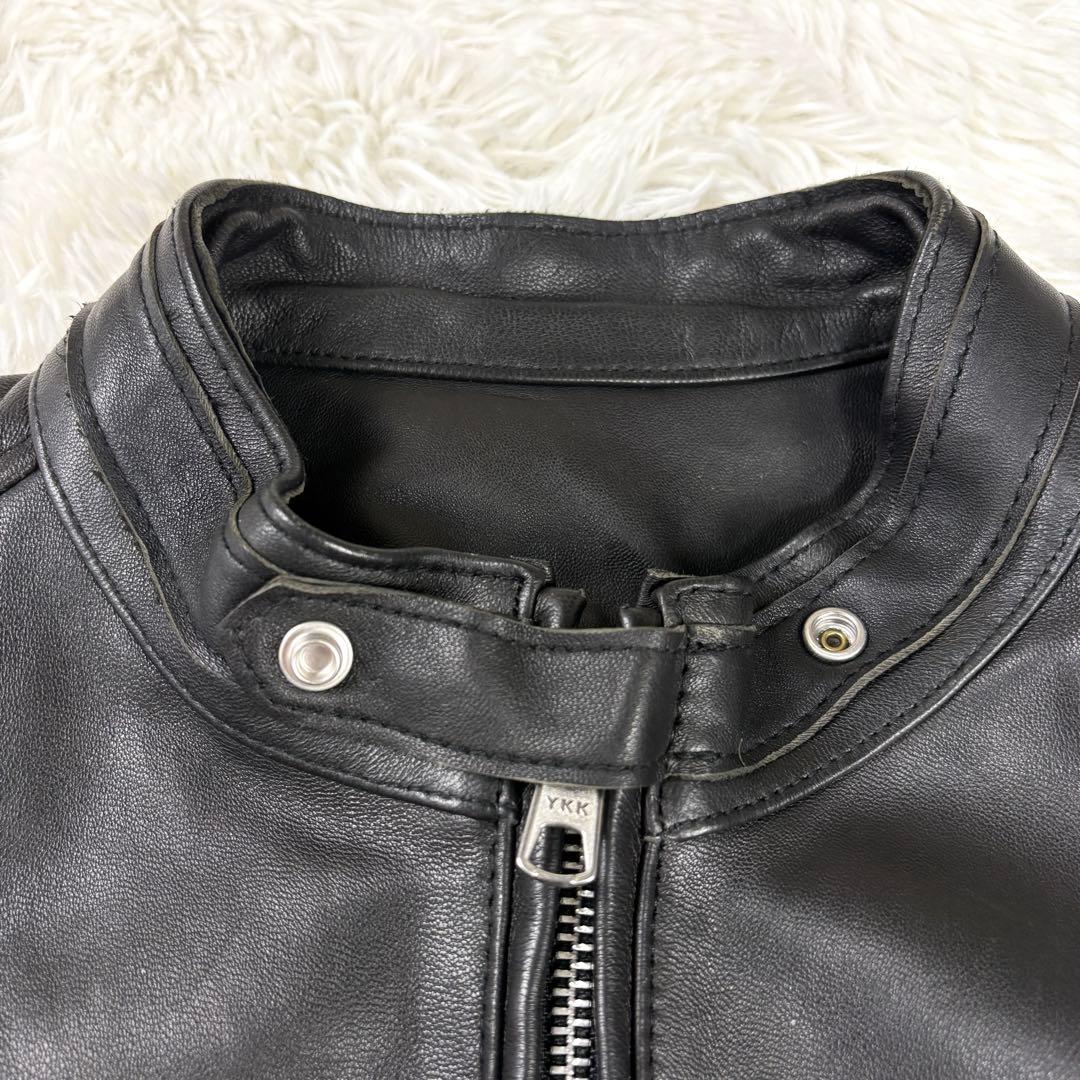 美品　BUFFALO BOBS ライナー付き　ライダース　レザージャケット