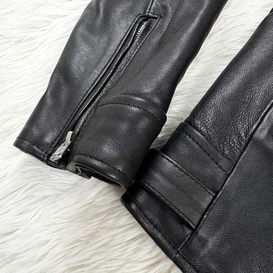 美品　BUFFALO BOBS ライナー付き　ライダース　レザージャケット