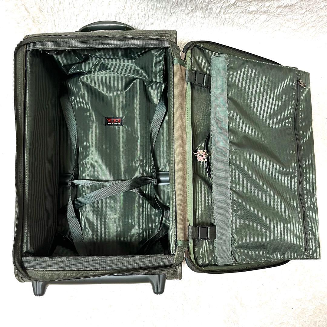 ✨激レア✨TUMI キャリーケース スーツケース カーキ ガーメント USA製