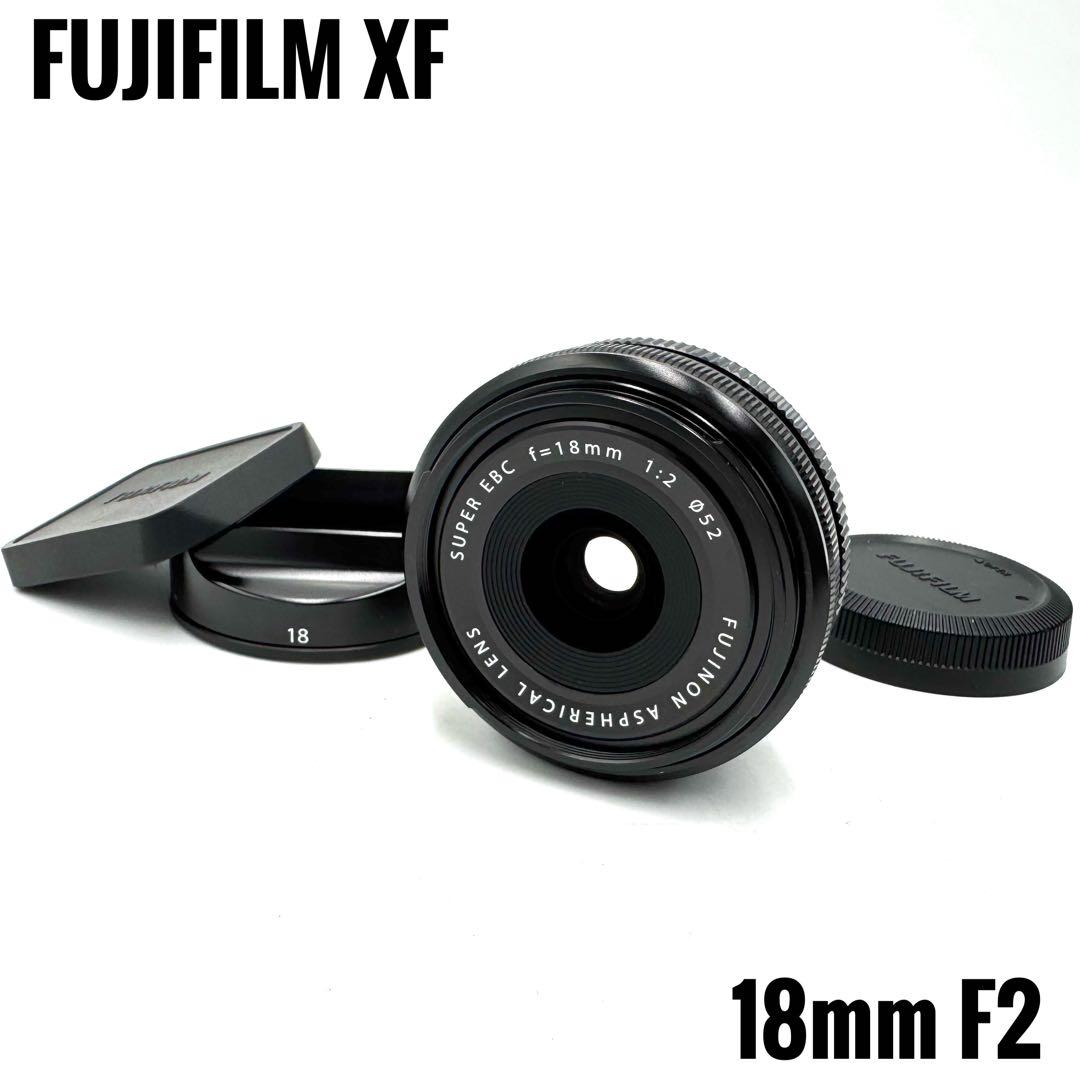 極美品 FUJIFILM フジフィルム XF 18mm f2 R 単焦点レンズ