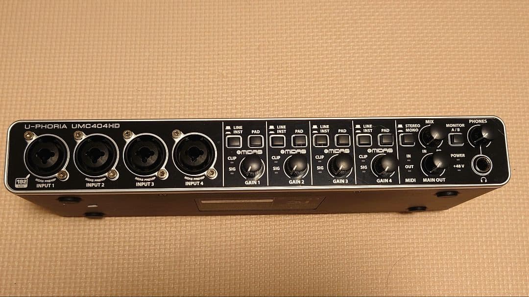 harin★BEHRINGERUMC404HD オーディオインターフェイス