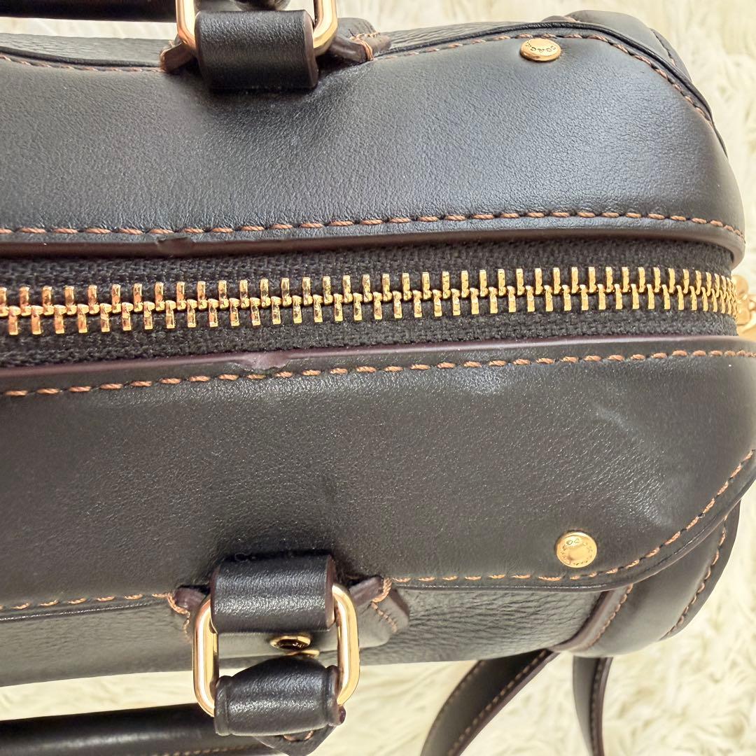 ✨美品 COACHコーチ ショルダーバッグF37862 2way シボ革 レザー