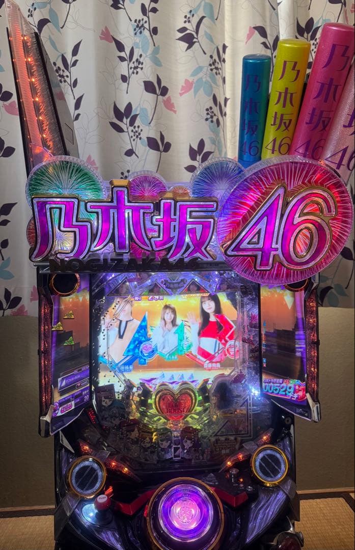 ぱちんこ 乃木坂46 パチンコ 実機(付属品多数あり)