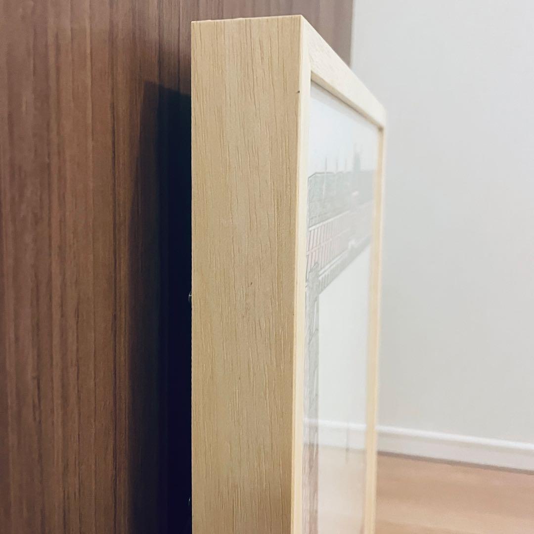 現地完売品 特注額装付 ナイジェルピークNigelPeake 両面希少ポスター